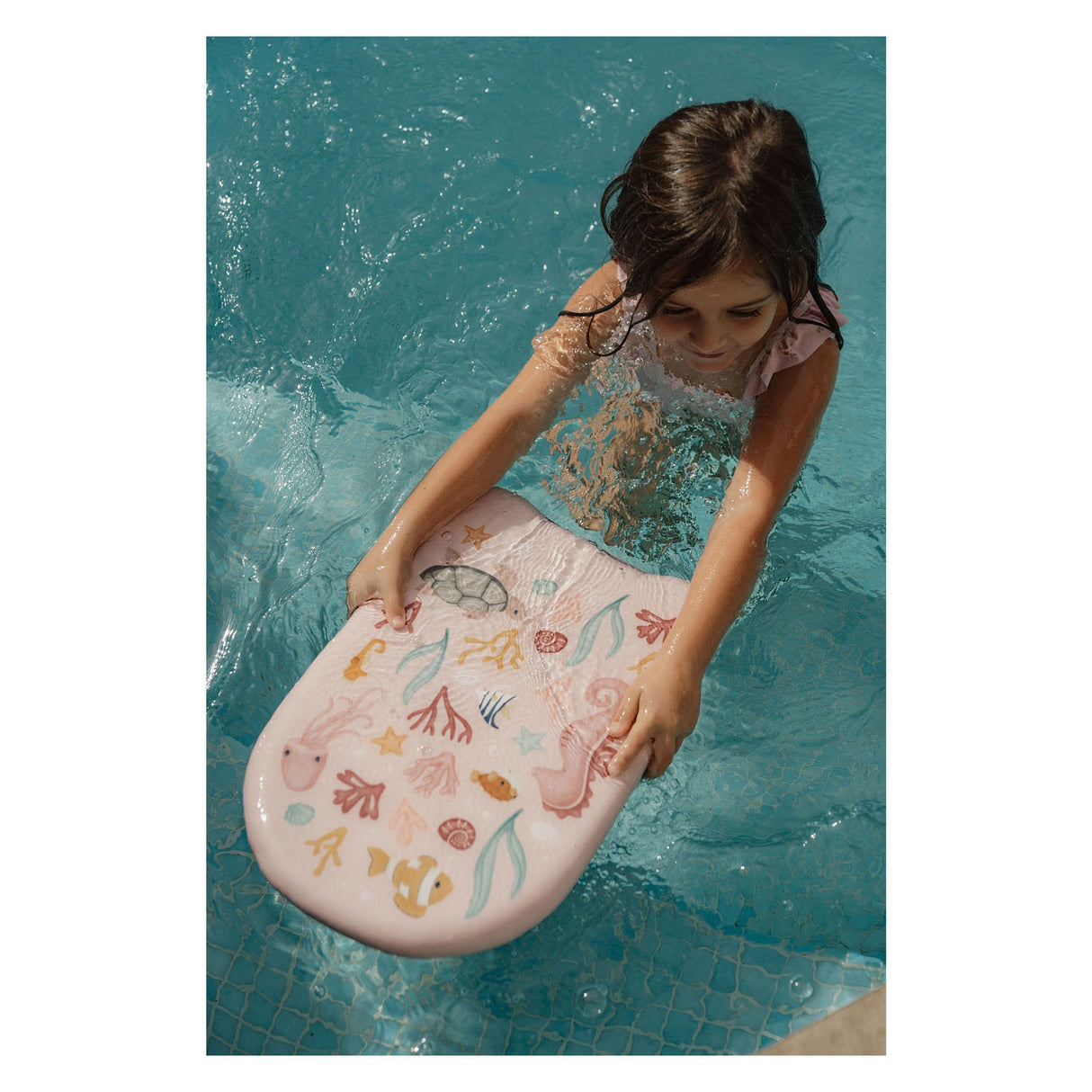Malý nizozemský oceán sny Kickboard Pink