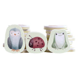 Piccole figure di schiuma cattiva olandese