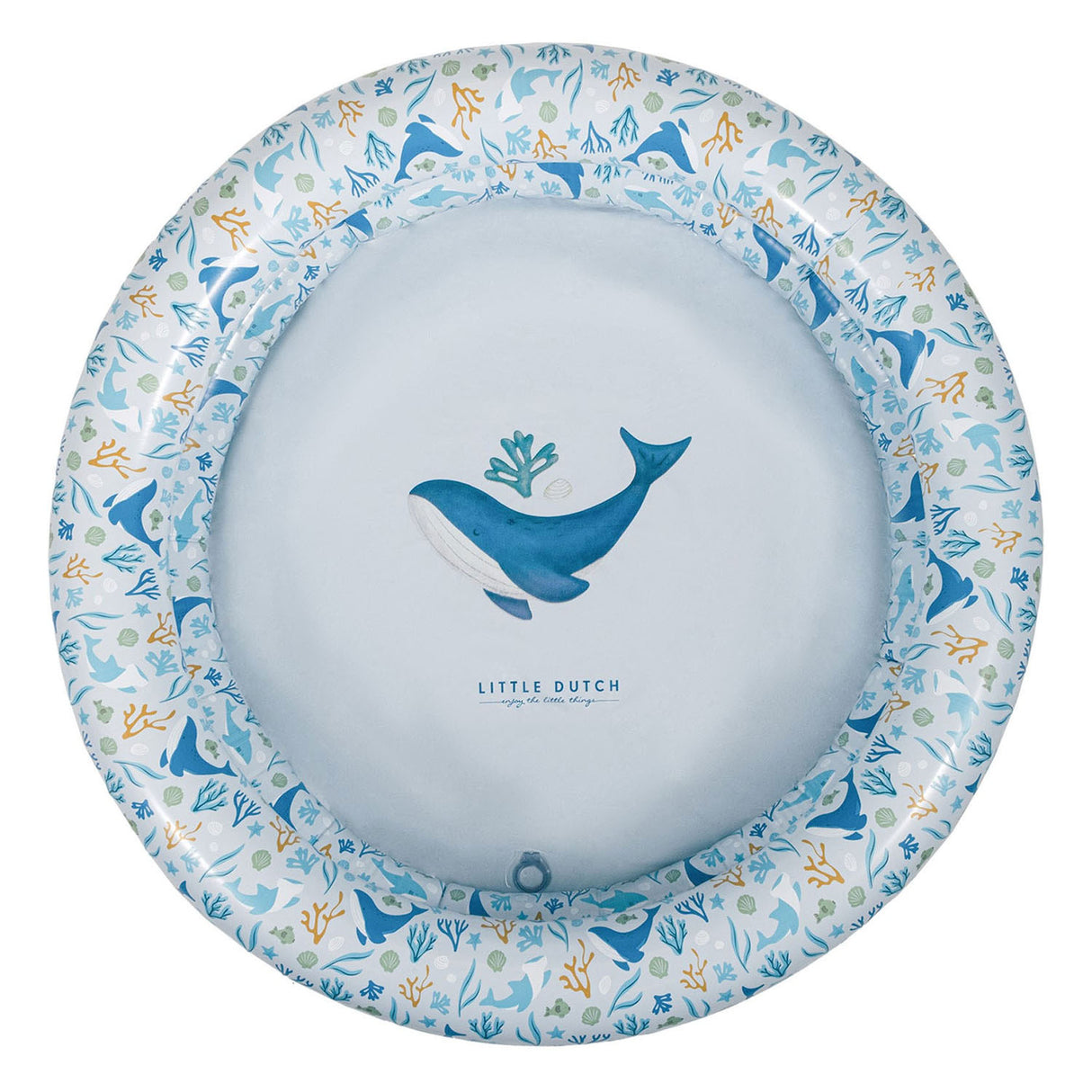 Kleine niederländische Ozeanträume Schwimmbad Blau, 80 cm