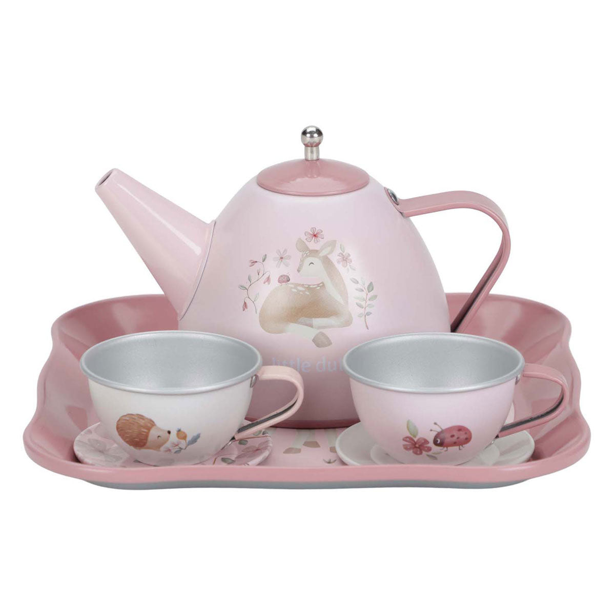 Little Dutch Fairy Garden tea set in suitcase