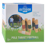 Punti di legno all'aperto Football