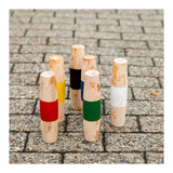 Punti di legno all'aperto Football