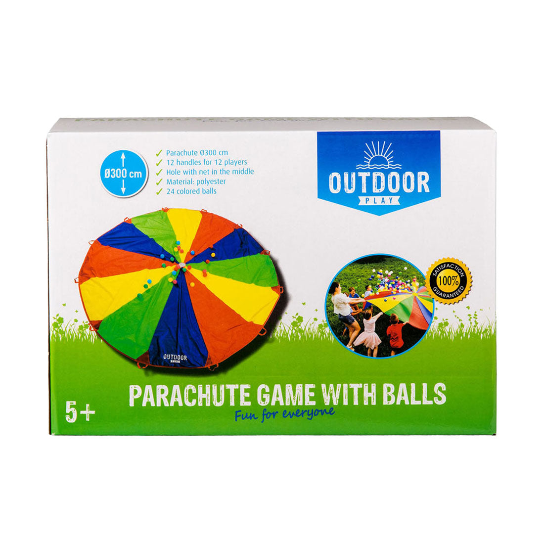 Pela de juego al aire libre con bolas