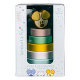 Rubo Toys Woezel and Pip Pip Baby Stack Tower, 7dlg.