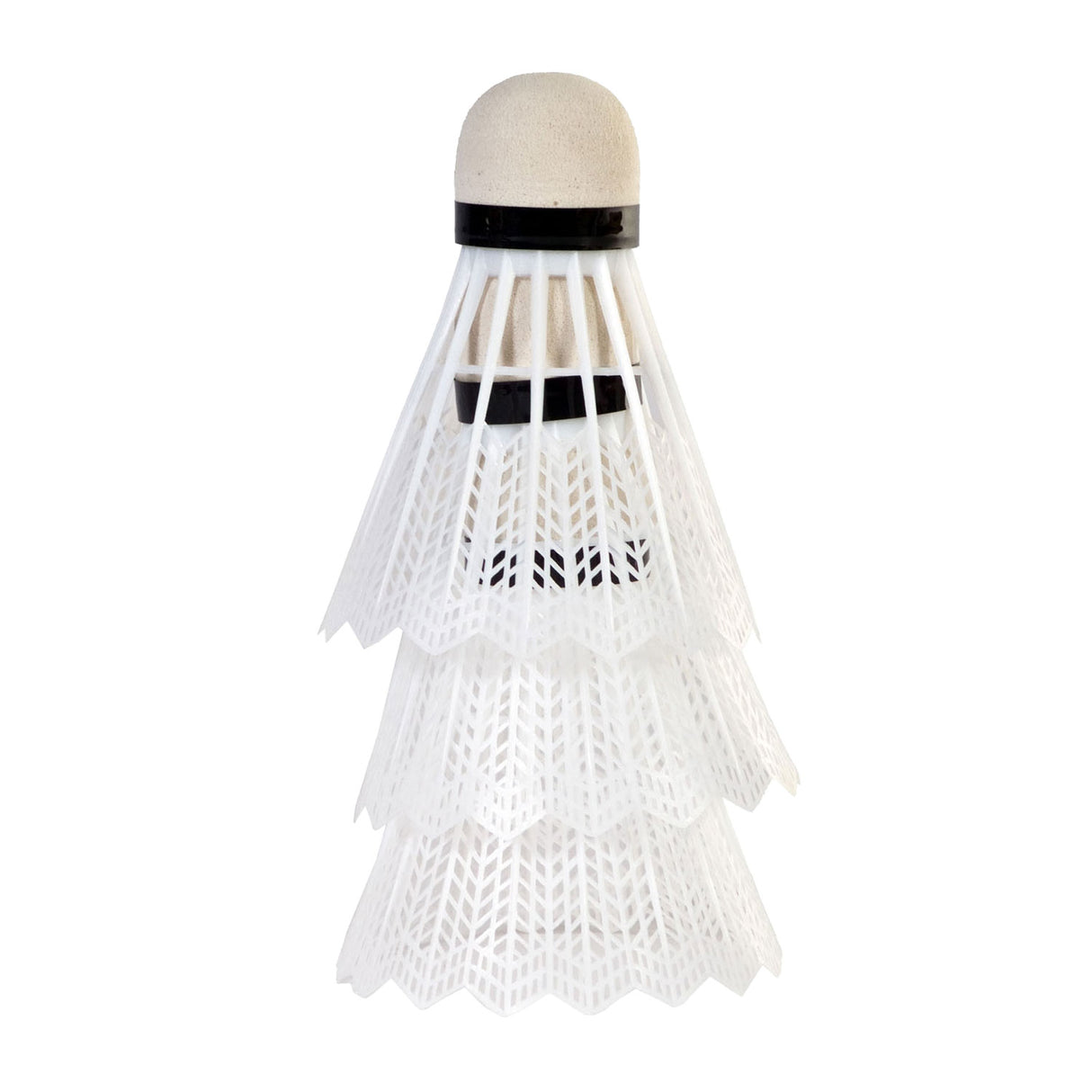 SportX Shuttle white in tube, 3st.