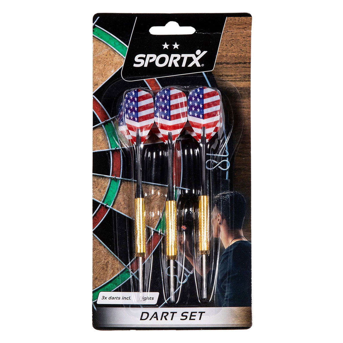 Dart Sportx set en cloque