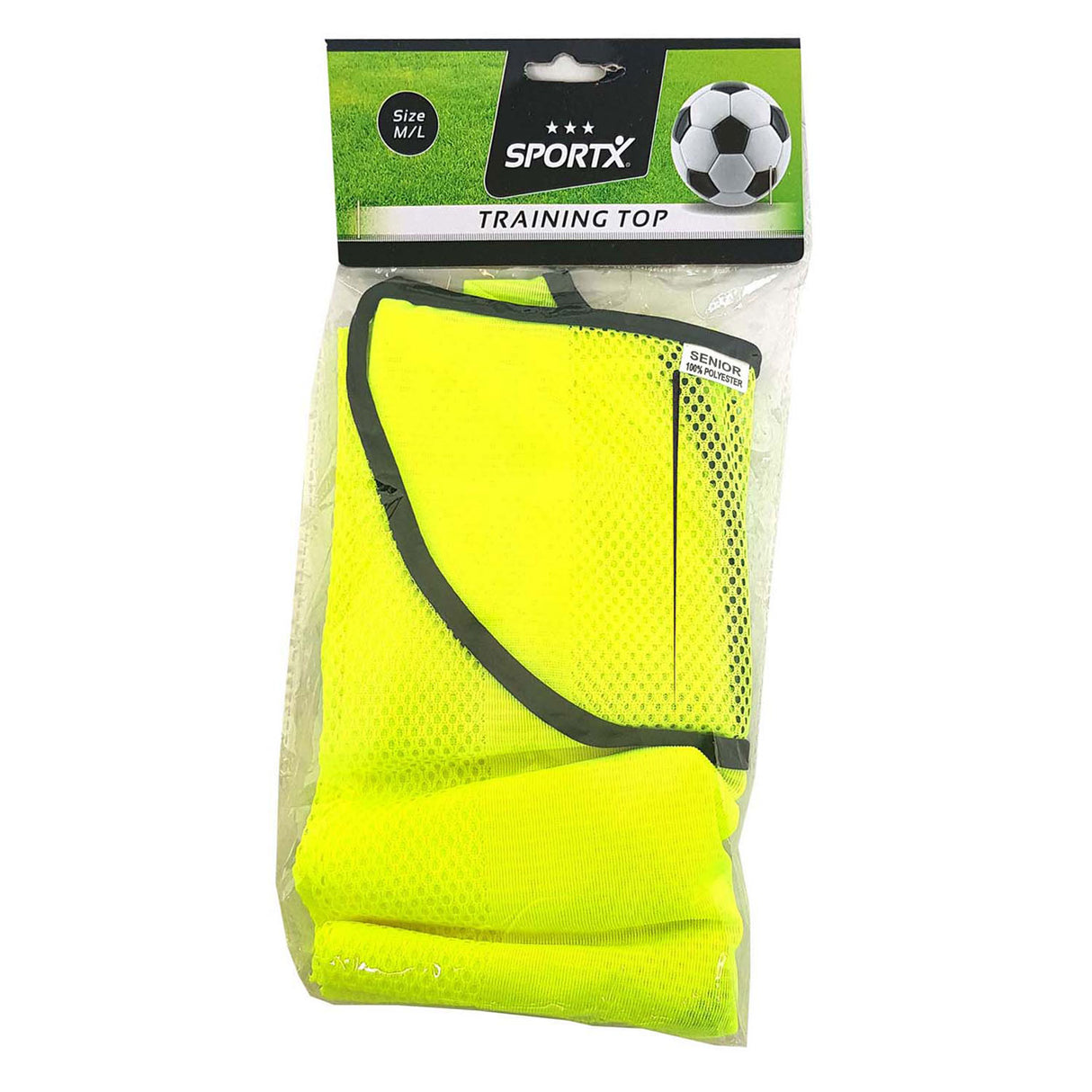 Gilet da allenamento Sportx ml giallo