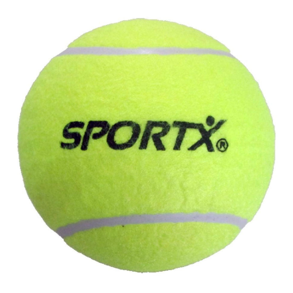 Sportx Jumbo Tennisball L Geel, 13 cm