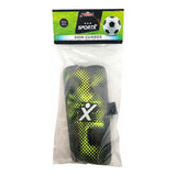 Sportx Shin Protektators gréng schwaarz