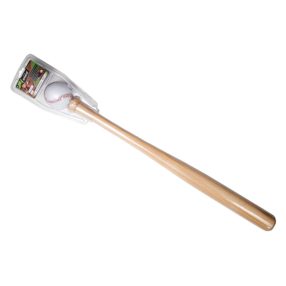 Sportx baseball flagermus med bold