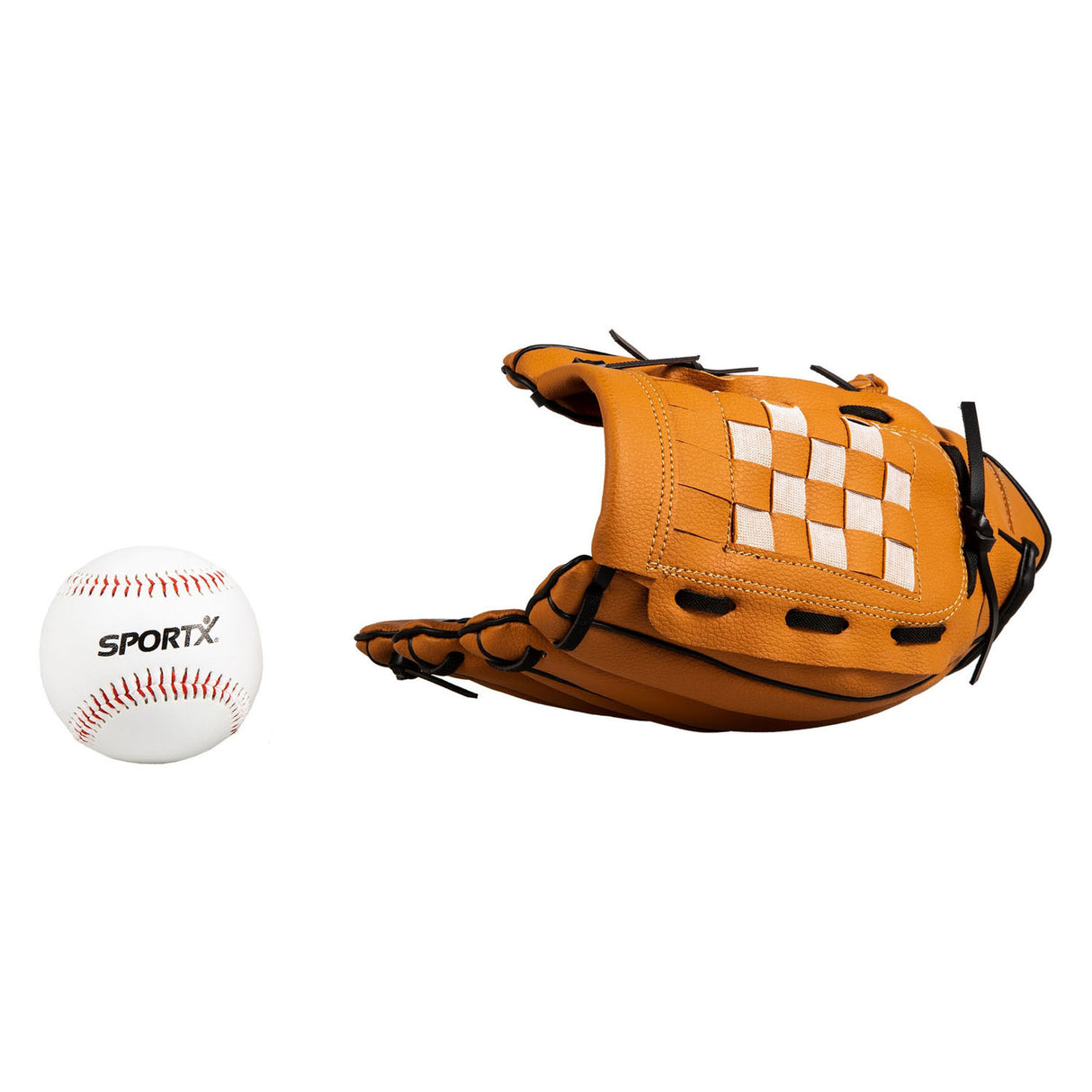 Gant de baseball sportx avec balle