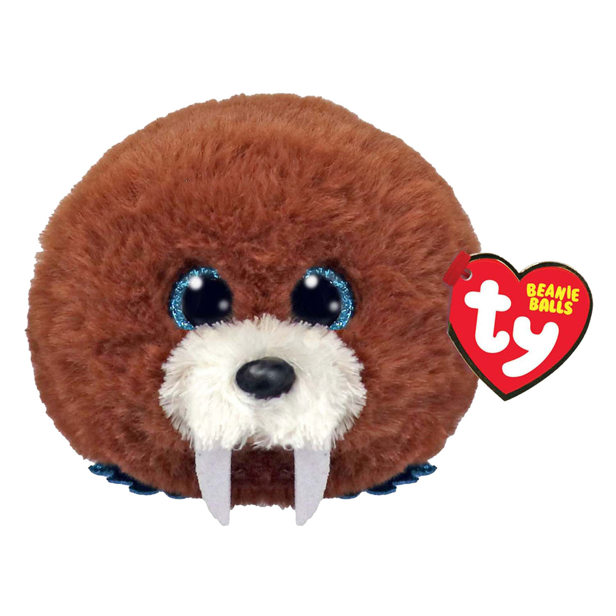 Gorro Ty Teeny Puffies Hank Walrus, 10 cm