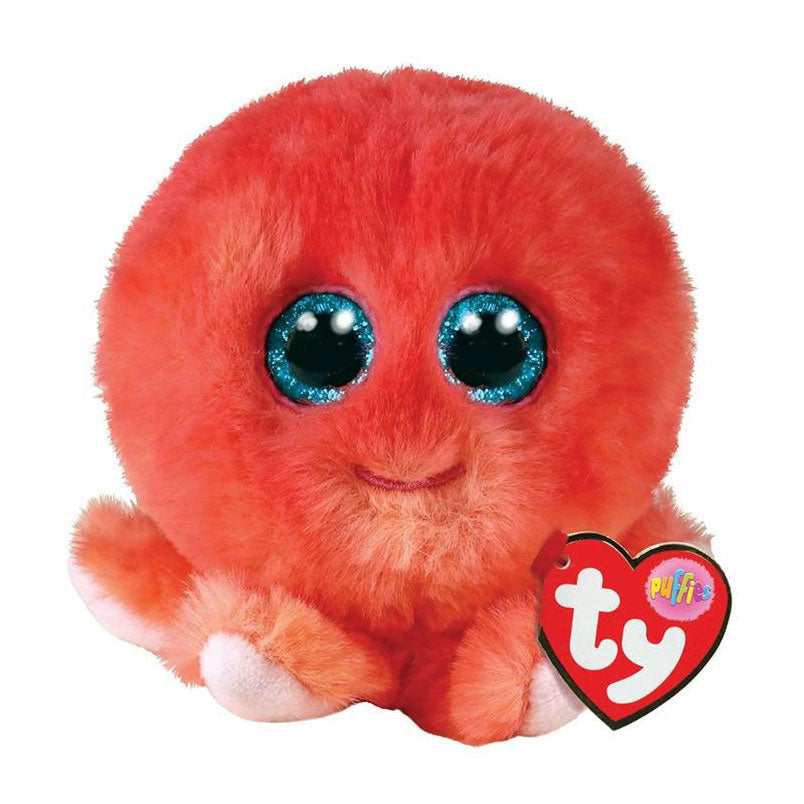 Ty Beanie Ty Teeny Puffies Sheldon Octopus, 10cm