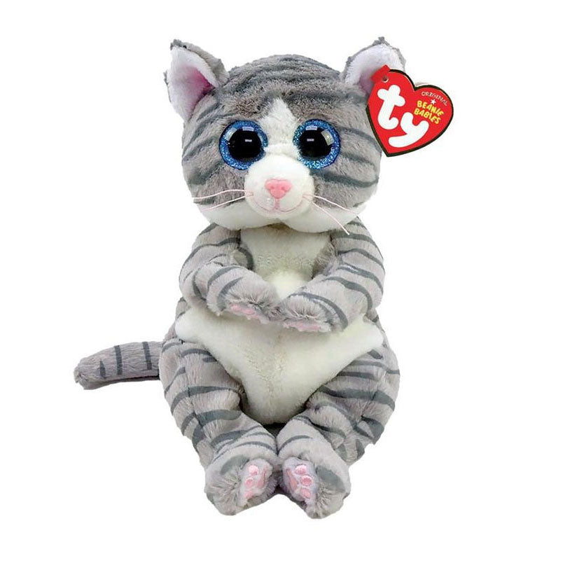 Ty bonnet bébés ventre mitzi chat, 15cm