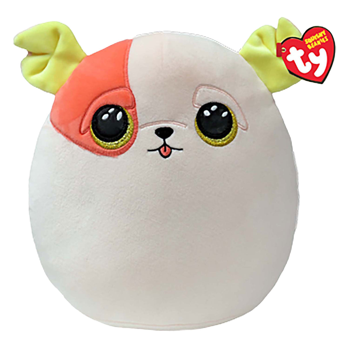 Ty Beanie TY Squish A Boo Patch Dog, 20 cm