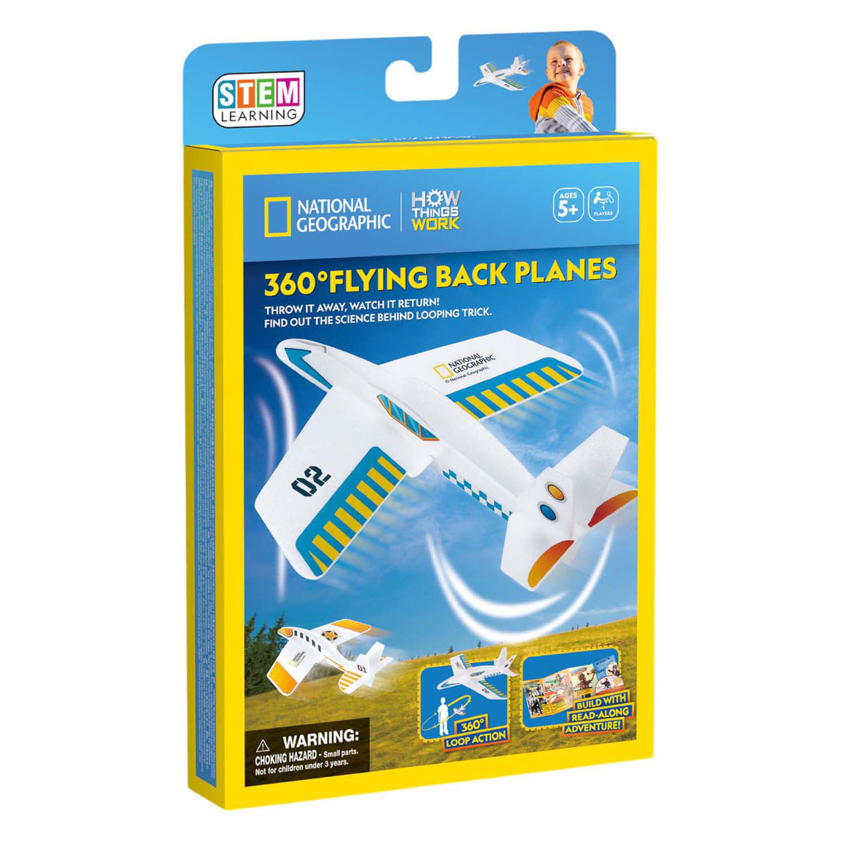 Cubic Fun 3D Puzzle National Geographic Stem Aircraft