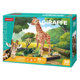 Cubic fun 3d puzzle giraffe