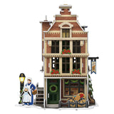 Cubic fun 3d puzzel hollanse bakkerij met led verlichting