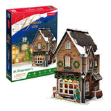 Cubic Fun 3D Puzzle Klompenmakerij with LED lighting