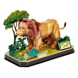 Spraoi ciúbach 3d bhfreagra leon