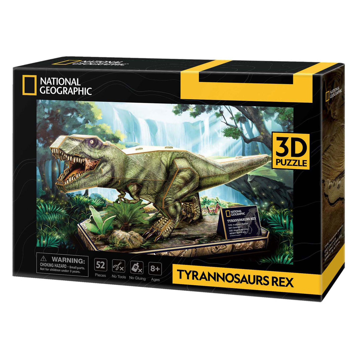 Cubic fun 3d puzzel national geographic t-rex