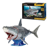 Cubic Fun 3D Puzzle National Geographic Witte Shark