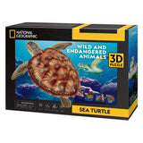 Cubic fun 3d puzzel national geographic zee schildpad