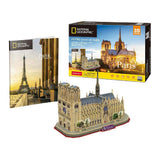 Cubic Fun 3D Puzzle National Geographic Notre Dam Paris