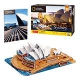 Cubic fun 3d puzzel national geographic opera house sydney