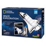 Odkrijte kubično zabavno 3D Puzzle National Geographic Space
