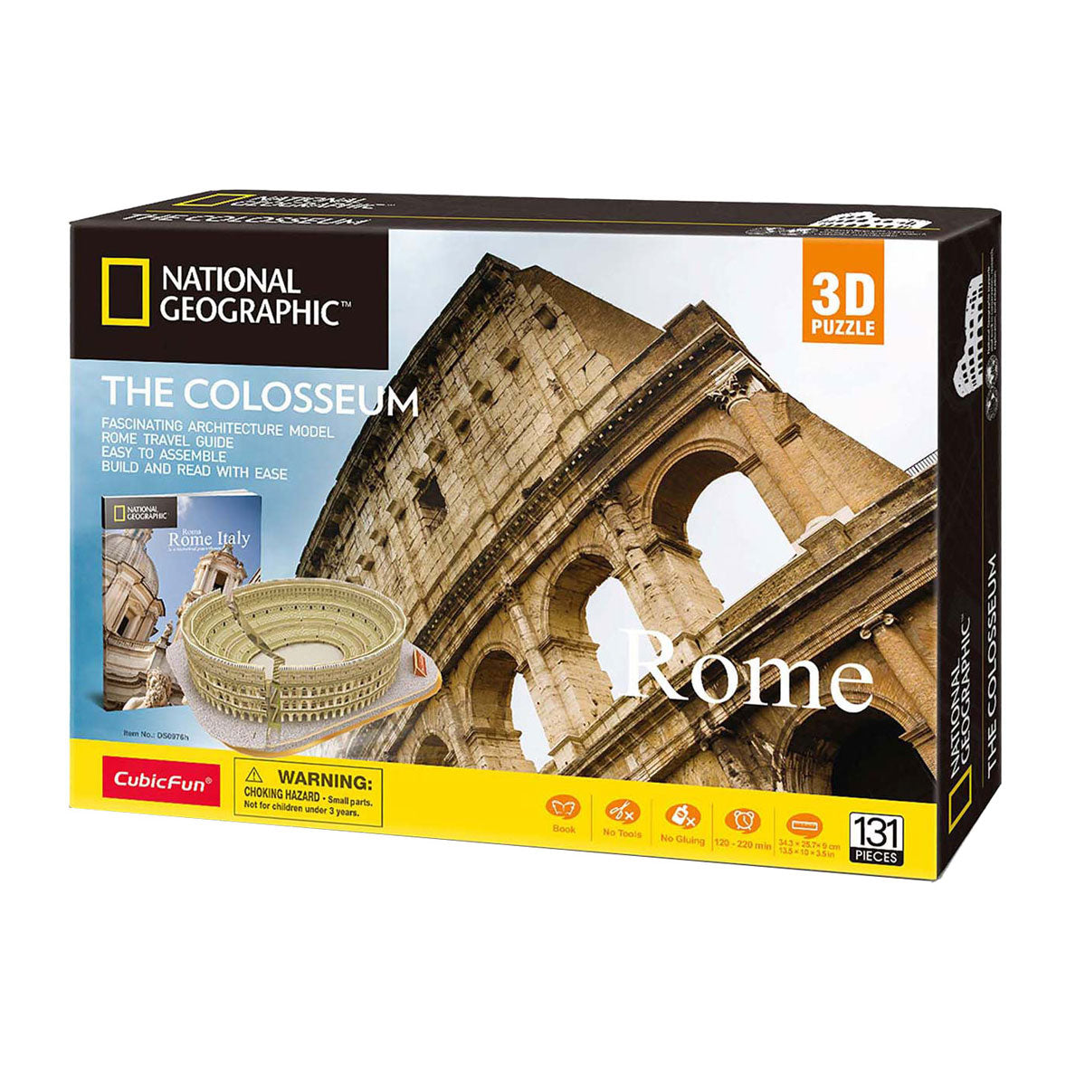 Cubic Fun 3D Puzzle National Geographic Het Colosseum