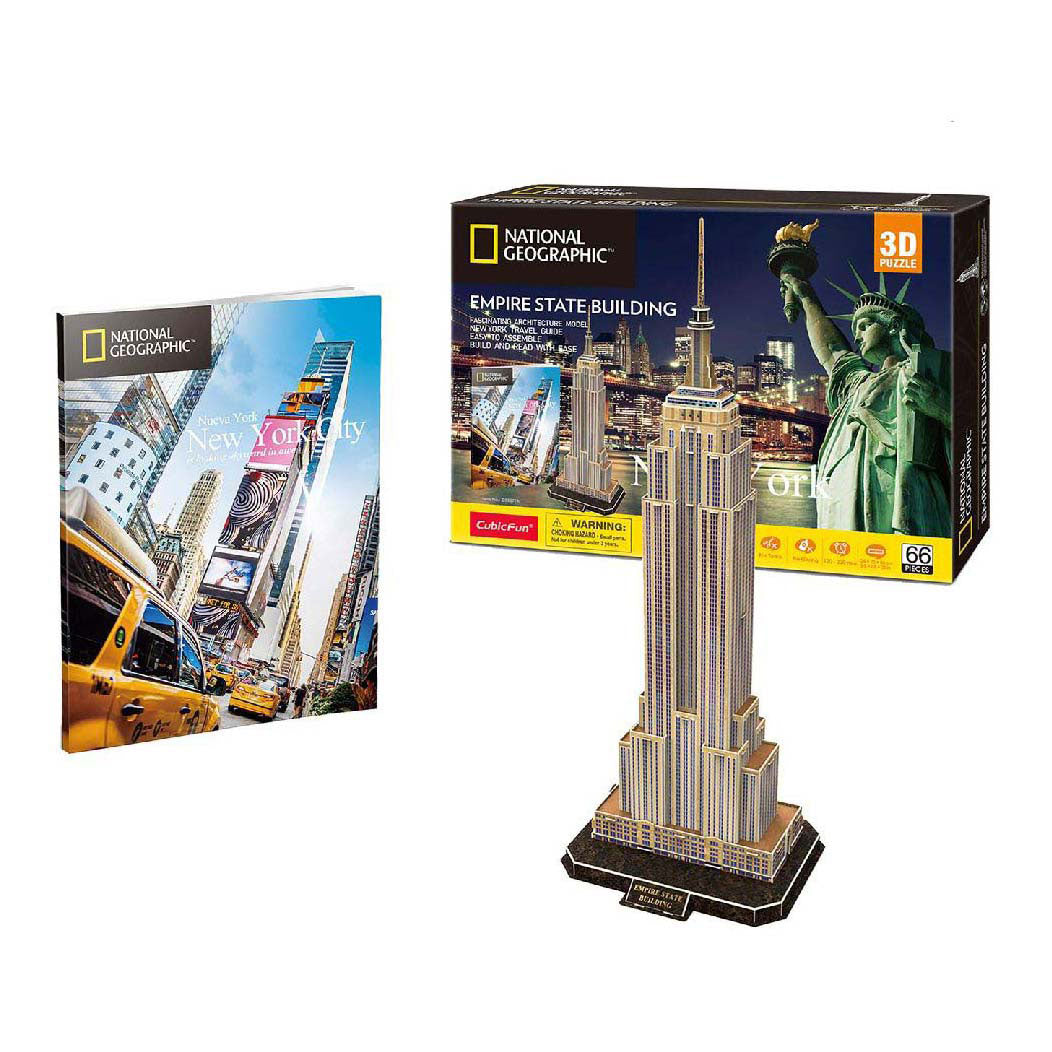 Cubic Fun 3D Puzzle National Geographic Empire State Building