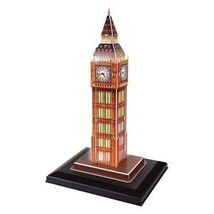 Kubik Spaass 3D Puzzel Big Ben mat LED Beliichtung