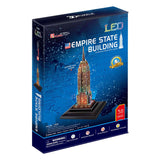 Cubic Fun 3D Puzzle Empire State Building with LED lighting