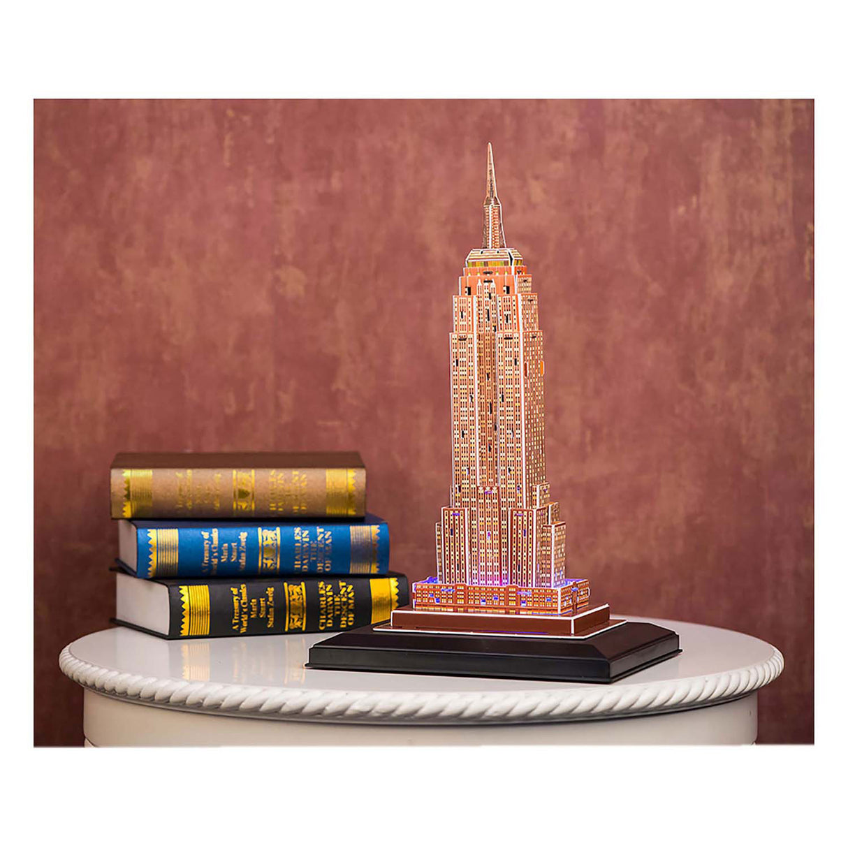 Cubic Fun 3D Puzzle Empire State Building with LED lighting