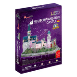 Cubic Fun 3D Puzzle Neuschwanstein Castle with LED lighting