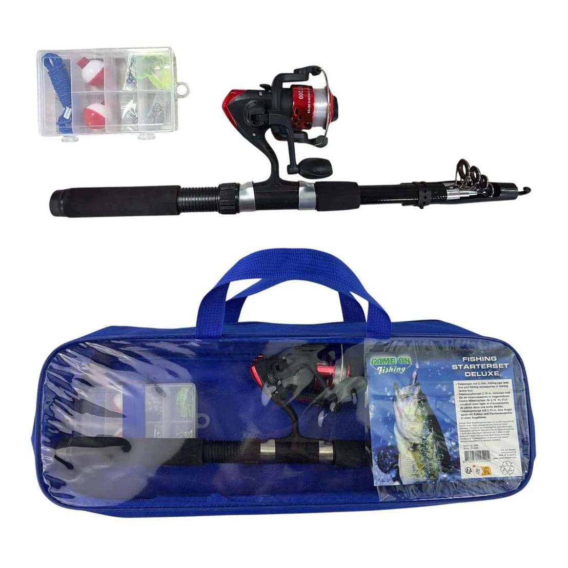 Spill op Fëschere Starter Set Deluxe an der Späichere Bag