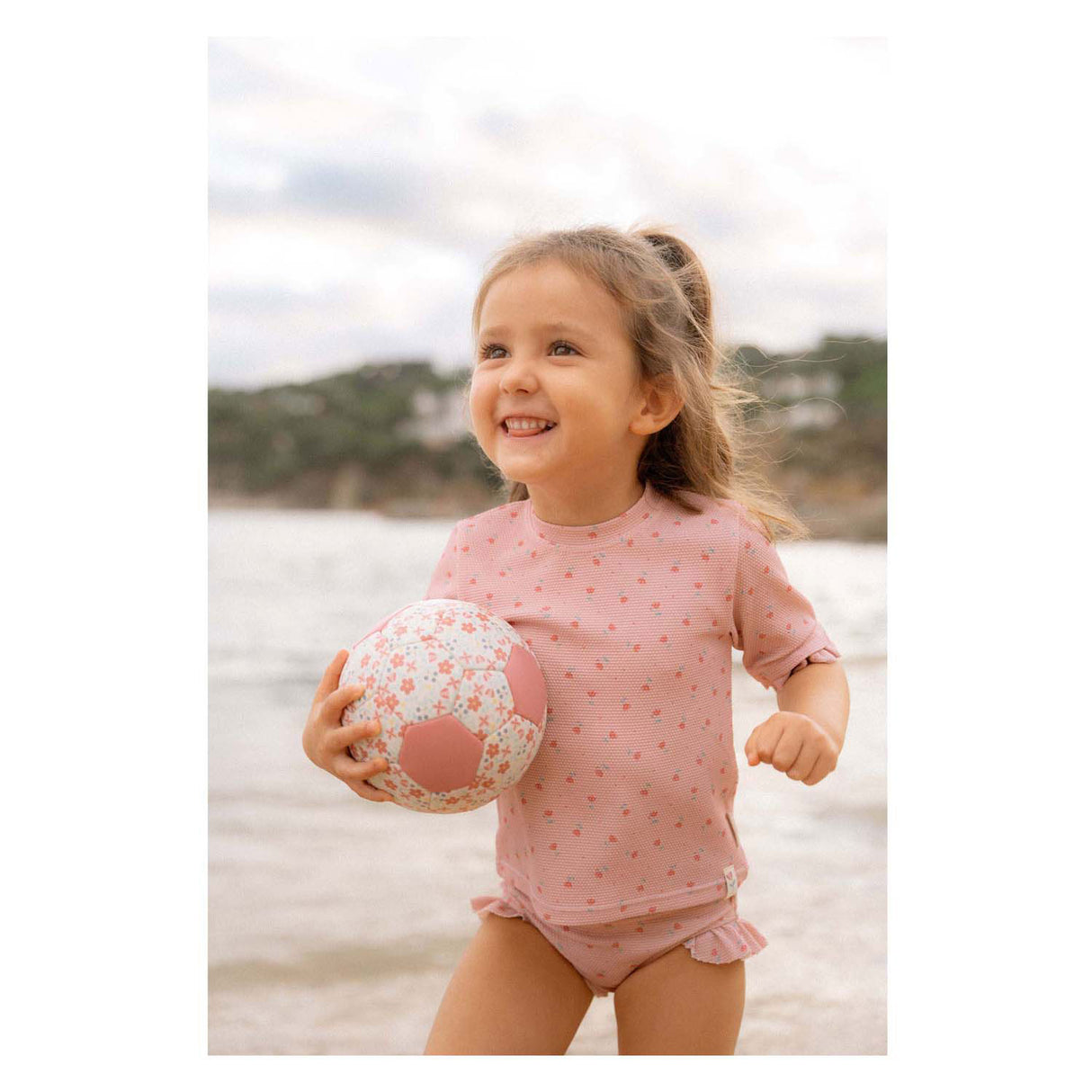 Little Hollännesch Mini Bal Pink Pink Blummen