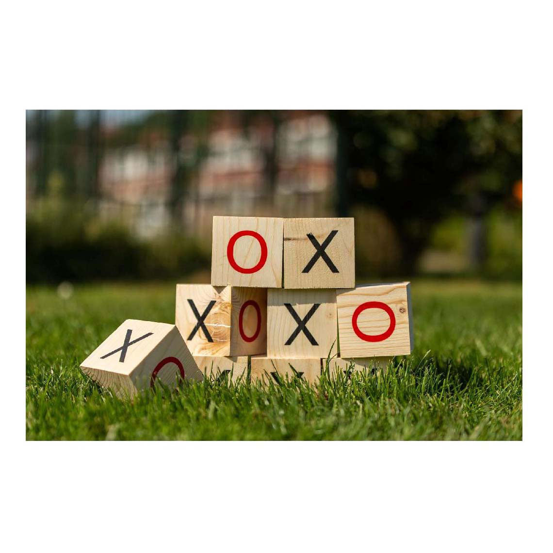 Outdoor Play Holz Butter Kéis Eeër