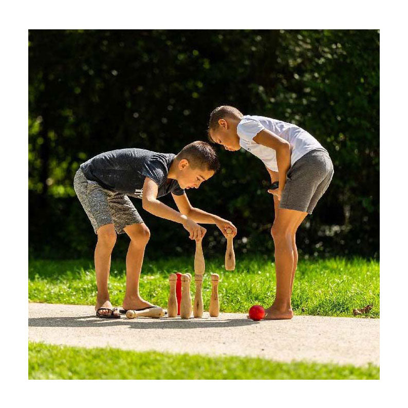 Udendørs lege have bowling træ