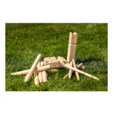 Zunanja igra Kubb Wooden Throaging Game FSC z nosilno torbo
