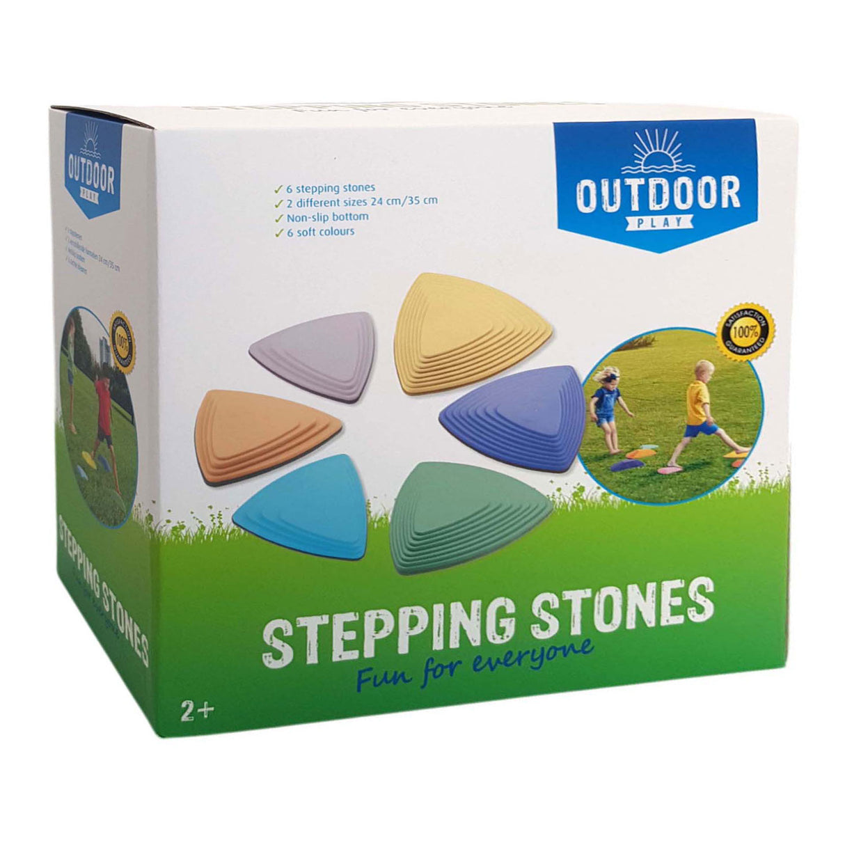 Outdoor play stapstenen, 6dlg.