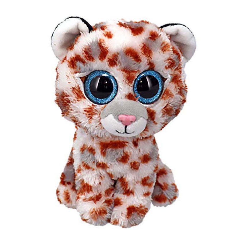 Ty beanie boo coco leopardo da neve, 15cm