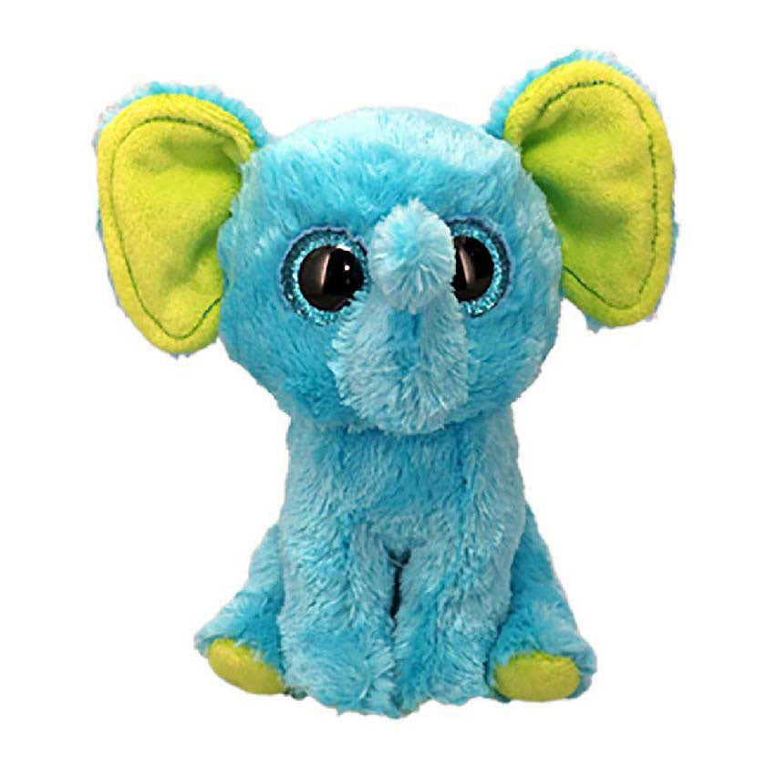 Ty Beanie Boo Trunkles Blue Elephant, 15cm