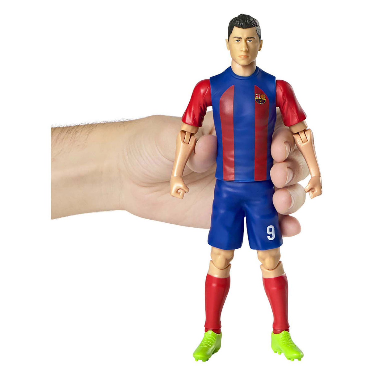 RC Fodboldfigur FC Baelona Robert Lewandowski, 20 cm