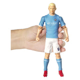 Fotbollsfigur Manchester City Erling Haaland, 20 cm