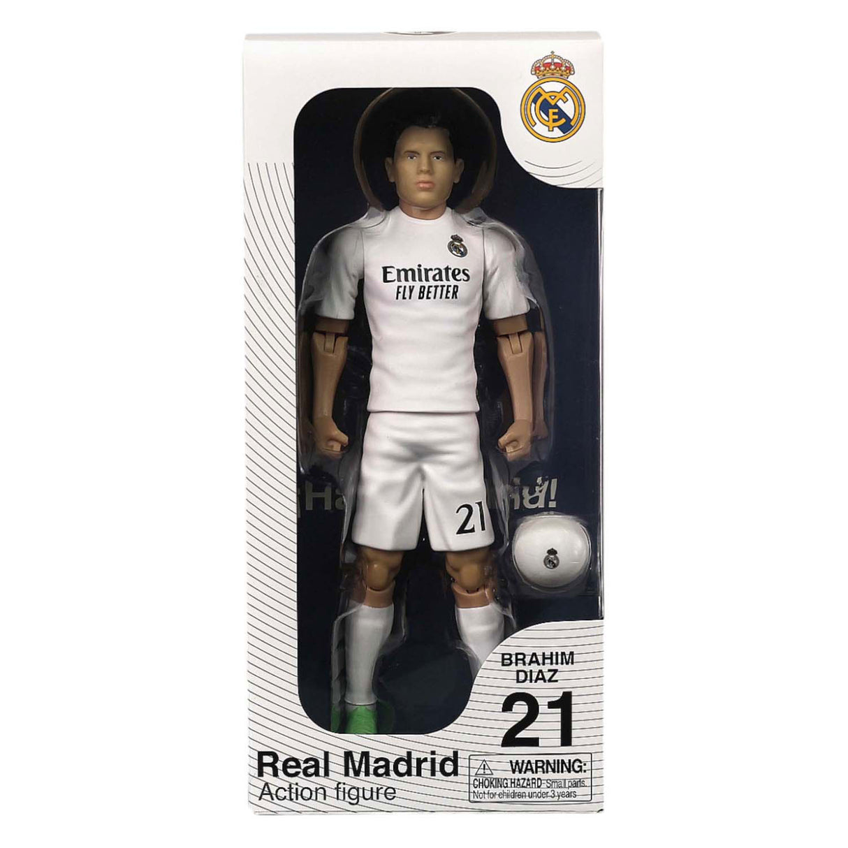 Football Figure Real Madrid Brahim Diaz, 20cm