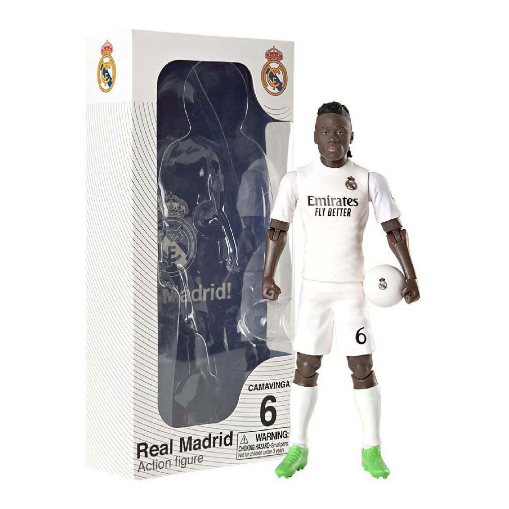 Figura calcistica Real Madrid Eduardo Camavinga, 20 cm