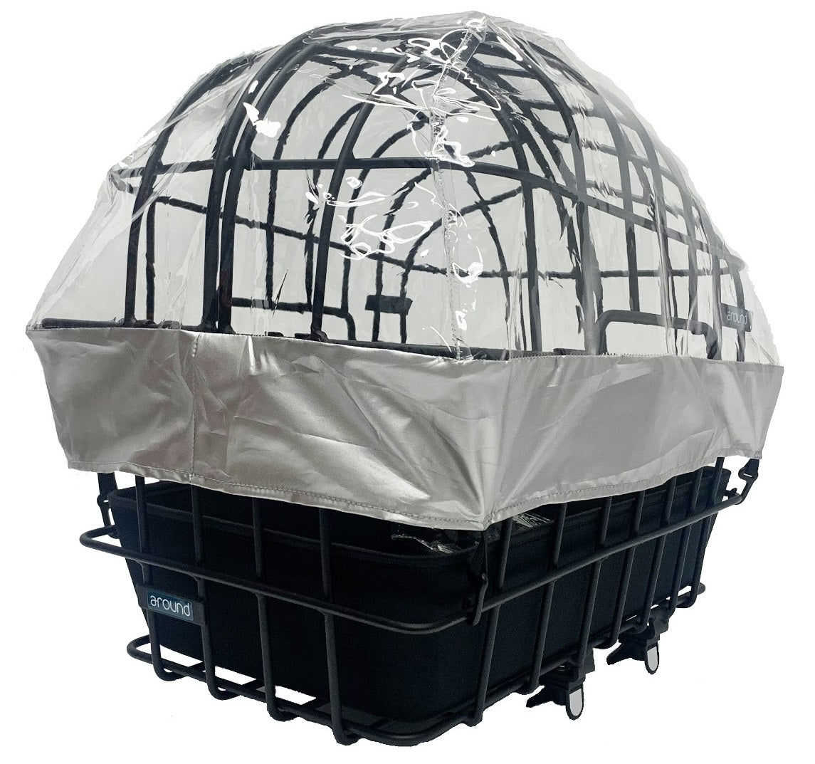 Around rain cover for animal bicycle basket Luna XL