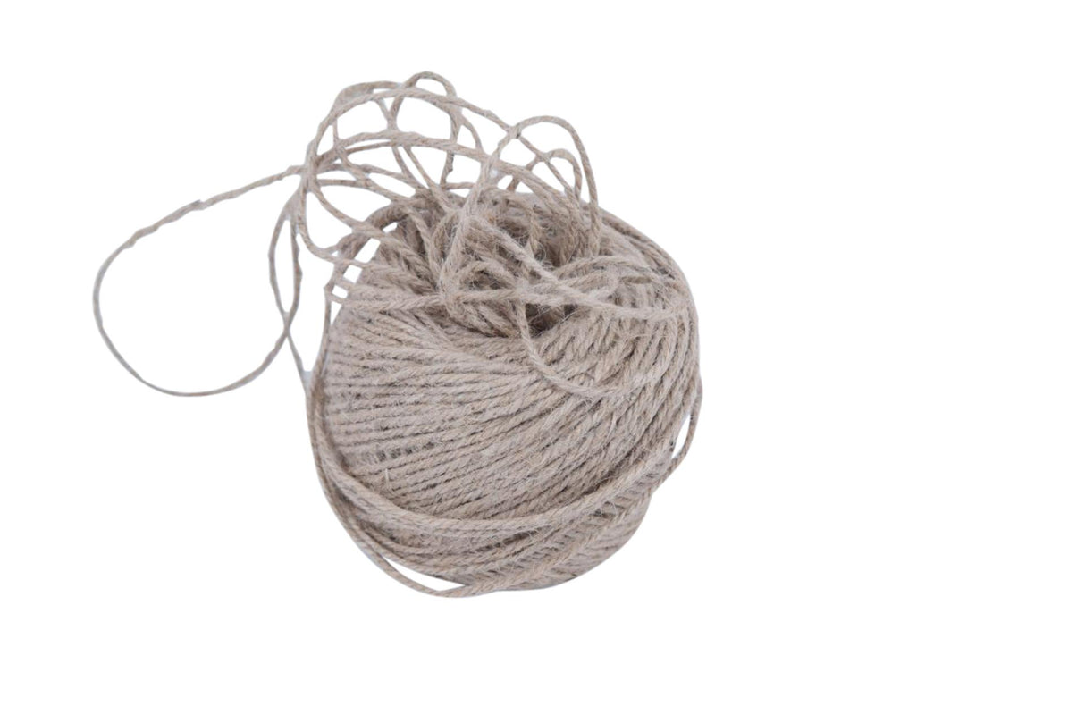 Hbx natural living jute touw 200gram 10000